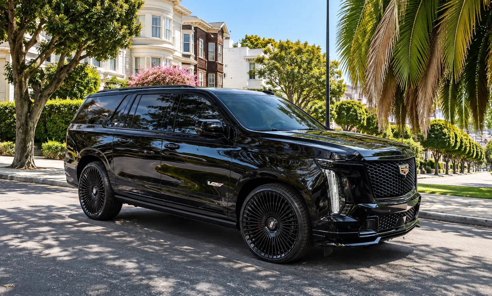 Chauffeur-driven luxury vehicle for 7Limo Mill Valley limo service
